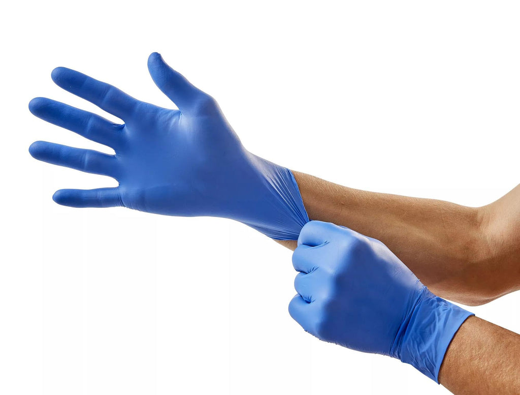 Cardinal Health™ Flexal Touch Nitrile Exam Gloves Blue, SM, Box of 250