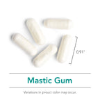 Allergy Research Group NutriCology Mastic Gum - Supports Digestive Comfort - Delivers 1000 mg Chios Mastic Gum Resin per Serving - Vegetarian & Hypoallergenic - 60 Servings - 120 Capsules