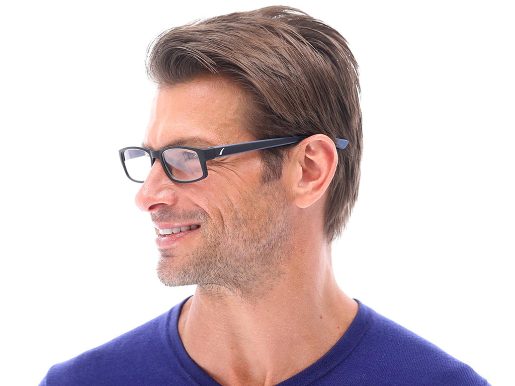 SPORTEX SAV Men's Ar4160 Reading Glasses - Flexible, Durable, Ultra-Lightweight, High-Performance Readers For Men