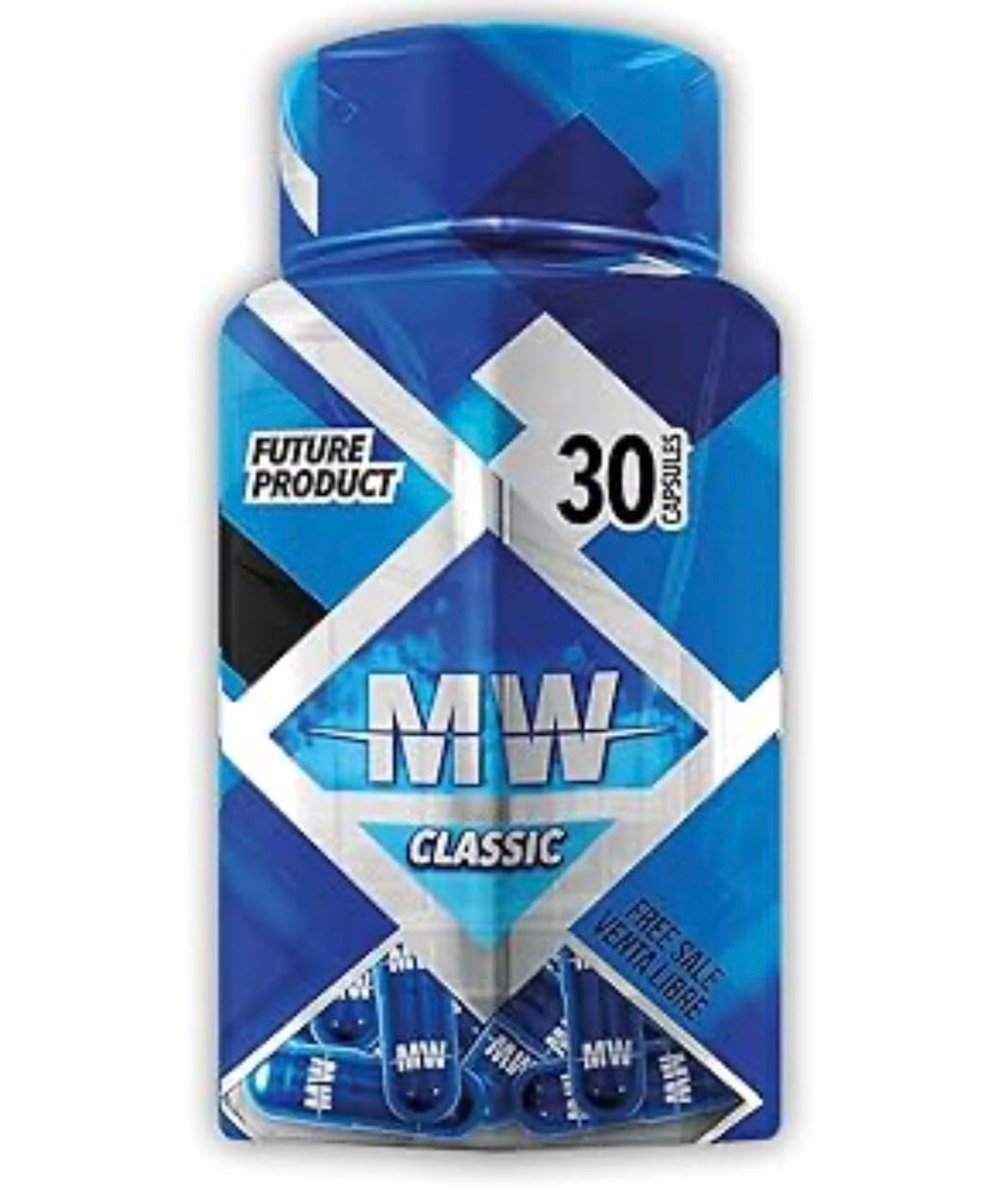 MW Classic Natural Wellness Supplement - 30 Capsules - Supports Digestive Comfort and Wellbeing - MW Pastillas