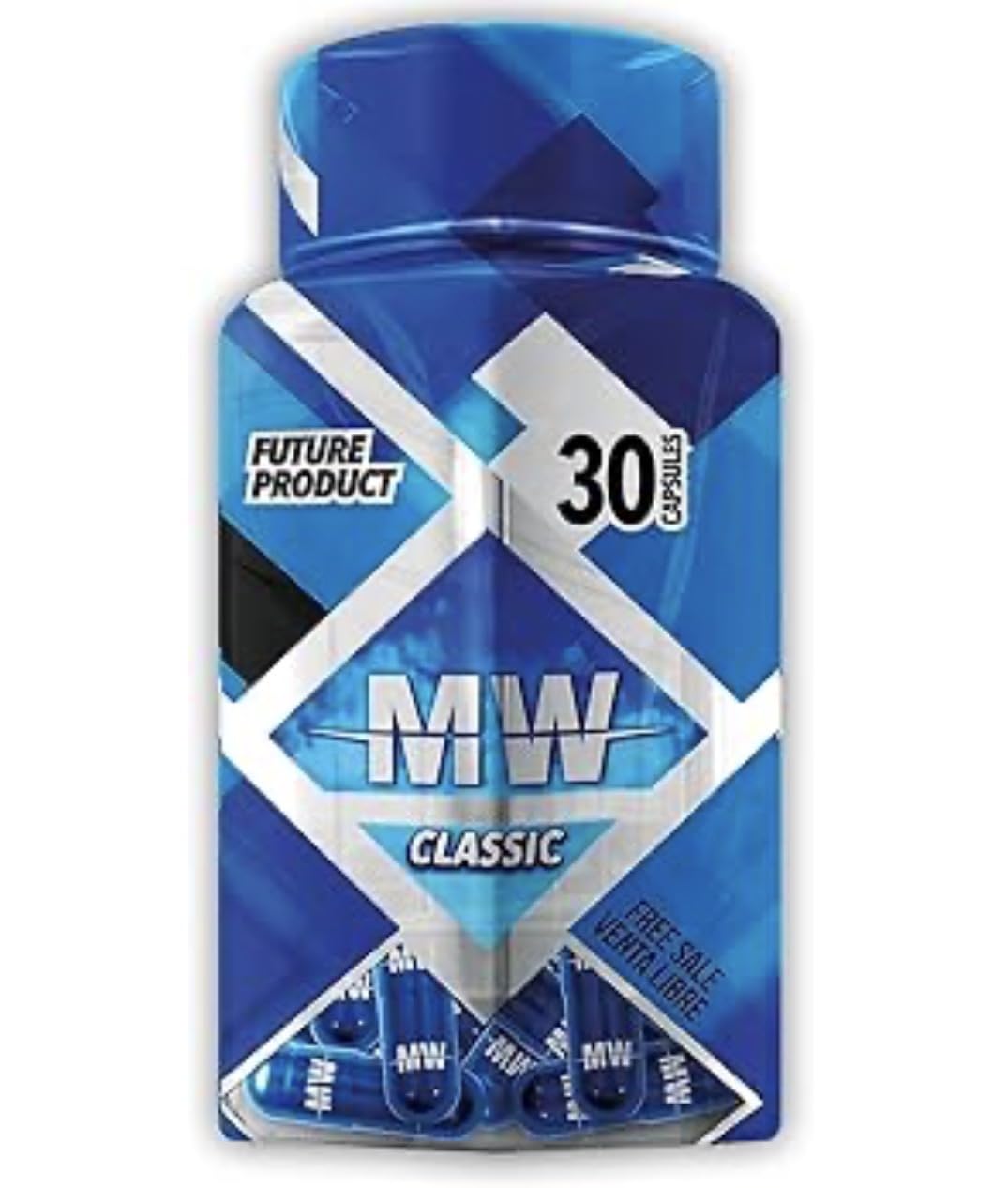MW Classic Natural Wellness Supplement - 30 Capsules - Supports Digestive Comfort and Wellbeing - MW Pastillas