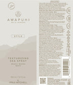 Awapuhi Wild Ginger by Paul Mitchell Texturizing Sea Spray, Creates Beach Waves, Adds Body, For All Hair Types, 5.1 fl. oz.
