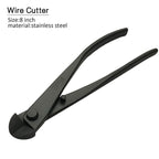 VOUIU 5-Piece Bonsai Tool Set,Knob Cutter,Concave Cutter,Wire Cutter,Jin Pliers,Bonsai Scissors