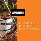 WORX 26 Gallon Collapsible Yard Leaf Collection Bin, WA0030