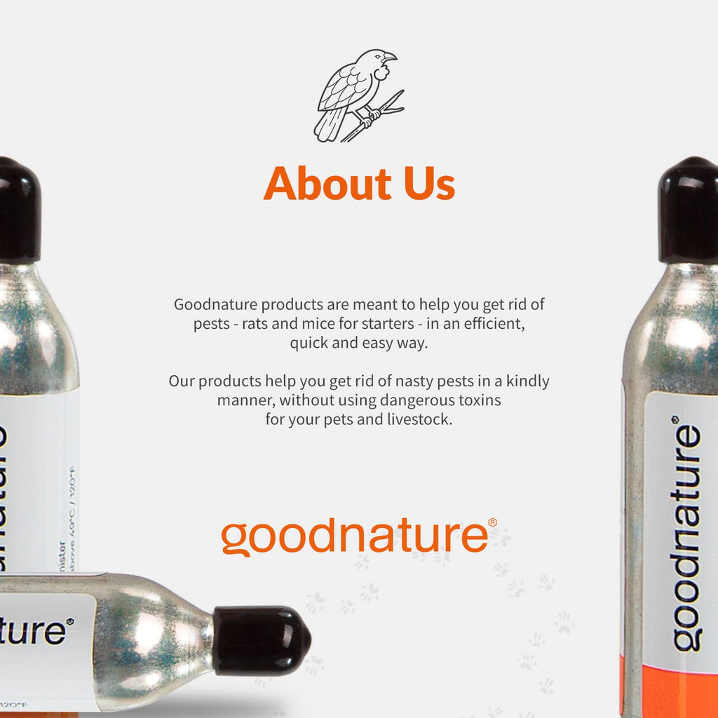 Goodnature A24 CO₂ Canister for A24 Rat & Mouse Trap (5-Pack)