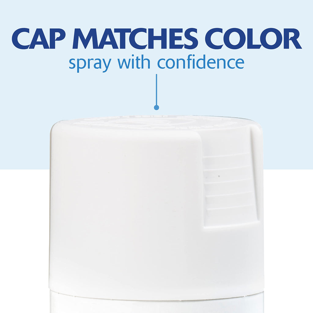 Rust-Oleum 334019-6PK Painter's Touch 2X Ultra Cover Spray Primer, 12 oz, Flat White, 6 Pack