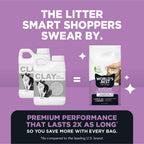 World's Best Cat Litter Lavender, Long-Lasting Odor Control, 32 lb Bag