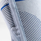 Bauerfeind - GenuTrain P3 - Patella Knee Support - for Misalignment of The Kneecap - Left Knee - Size 4 - Color Titanium