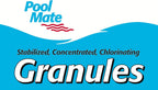 Pool Mate 8-Pounds Premium Pool Chlorine Granules, Concentrated Chlorinating Granules, Made in USA