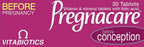 Vitabiotics Pregnacare Before Conception tryling for a baby 30 Tablets
