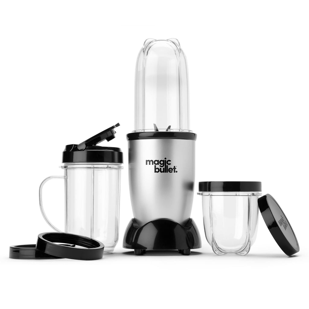 magic bullet® Personal Blender, 22 oz Cup, 250 Watt, Silver, MBR-1101