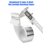 Romeda Aluminum Foil Tape, 2 inch x 65 Feet Foil Tape (3.9 mil), Silver Insulation Adhesive Metal Tape, High Temperature Heavy Duty HVAC Tapes for Ductwork, Dryer Vent, HVAC