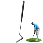Buzzlett 37" Grass Whip with Double-Edged Serrated Blade, Manganese Steel