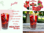 Organic Superfood Fruit Powder Smoothie & Juice mix - Antioxidants Rich Nutrients. Digestive Health, Weight Management, Immune Boosting, Energy boosting, Vitality, Vegan, Non- GMO, Gluten Free, Vegan.