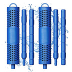 Joepoe SPA Mineral Sticks for Hot Tub, Hot Tub Stick with 4 Months Lifetime Universal for Hot Tub & Pool, Spa Mineral Cartridge Keeps Water Crystal Clear (Blue,2-Pack)