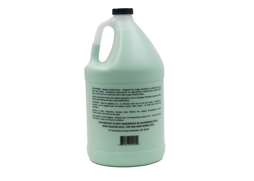 Anchorlube All-Purpose Metalworking Compound 1 Gallon - Water-Based Cutting Fluid for Drilling, Tapping, Sawing - Great on Stainless Steel | No Oil