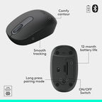 Logitech MK250 Wireless Bluetooth Keyboard and Mouse Combo - Graphite