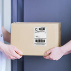 L LIKED 4x6 Direct Thermal Shipping Labels, 500 Rolls (250 Labels/Roll) - 125,000 Labels, Compatible with Zebra, eltron Direct Thermal Printers
