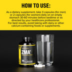 Primaforce ZMA Dietary Supplement, 180 Capsules