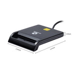 ZOWEETEK CAC Card Reader Military, USB Smart Card Reader for Windows Mac