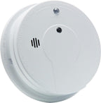 Kidde 21026063 AC Hardwired Smoke Detector Alarm with 9V Back up and Front Load Battery Door, White