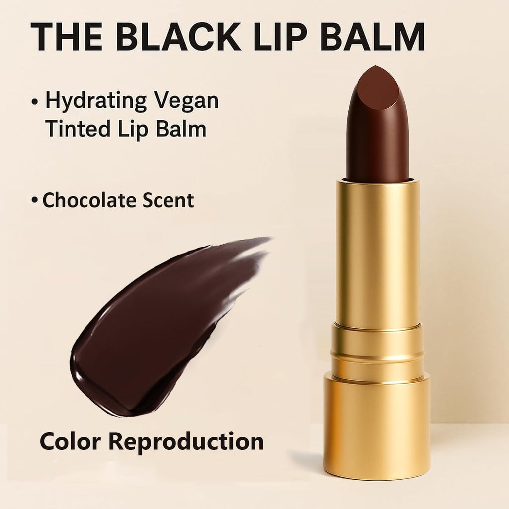 Finding Ferdinand Black Lip Balm – Berry Shade | Delicious Balm | Black Honey Lipstick | Sheer + Lightweight | Hydrating & Buildable Color for All Skin Tones