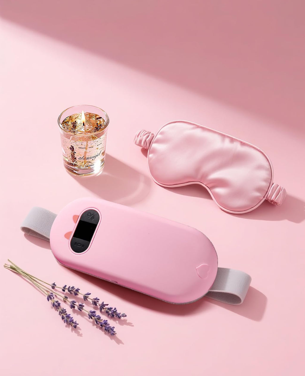 ng Pad, Portable Cordless Menstrual Heating Pad with 6 Heat Levels and 6 Massage Modes,
