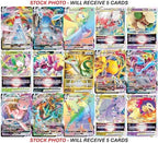 5 Pokemon Card VMAX/VSTAR Bundle - X2 VSTAR - X2 VMAX - X1 Secret Rare - No Duplicates