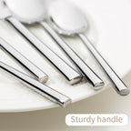 Alata Potter 20-Piece Forged Silverware Set Stainless Steel Flatware Set Cutlery Set,Service for 4,Mirror Finish,Dishwasher Safe