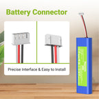 Hanaix 5000mAh Battery Replacement for Ecovacs Deebot N8, N8+, N8 Pro, N8 Pro+, Deebot N5, Deebot Ozmo 920, 930, 901, 905, 937, DG36, DG3G, DG70, DX55, T5 Neo Robot Vacuum Cleaner