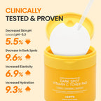 Boosting Toner Pads for Face Oily Skin Korean, #OOTD Vitamin C Niacinamide Heartleaf Hydrating Calming Redness, Vitamin C Toner Pad 70Pads 4.05oz 120ml