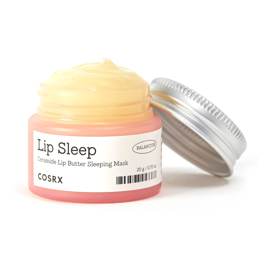 COSRX Lip Care Balm for Dry Chapped Lips, Enriched with Shea Butter, Sleeping Mask, Korean Skin Care, Animal Testing-Free, Artificial Fragrance-Free, Parabens-Free (Lip Butter)