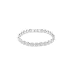 Swarovski Una Angelic Bracelet with White Crystals on a Rhodium Plated Setting