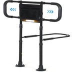 Bed Rails for Elderly Adults Safety, Elderly Assistance Products, Bed Rails for Seniors with Non-Slip Handles, Motion Sensor Light Fits King, Queen, Full, Twin (Compatible with Bed Frames 13.2"-19.7")