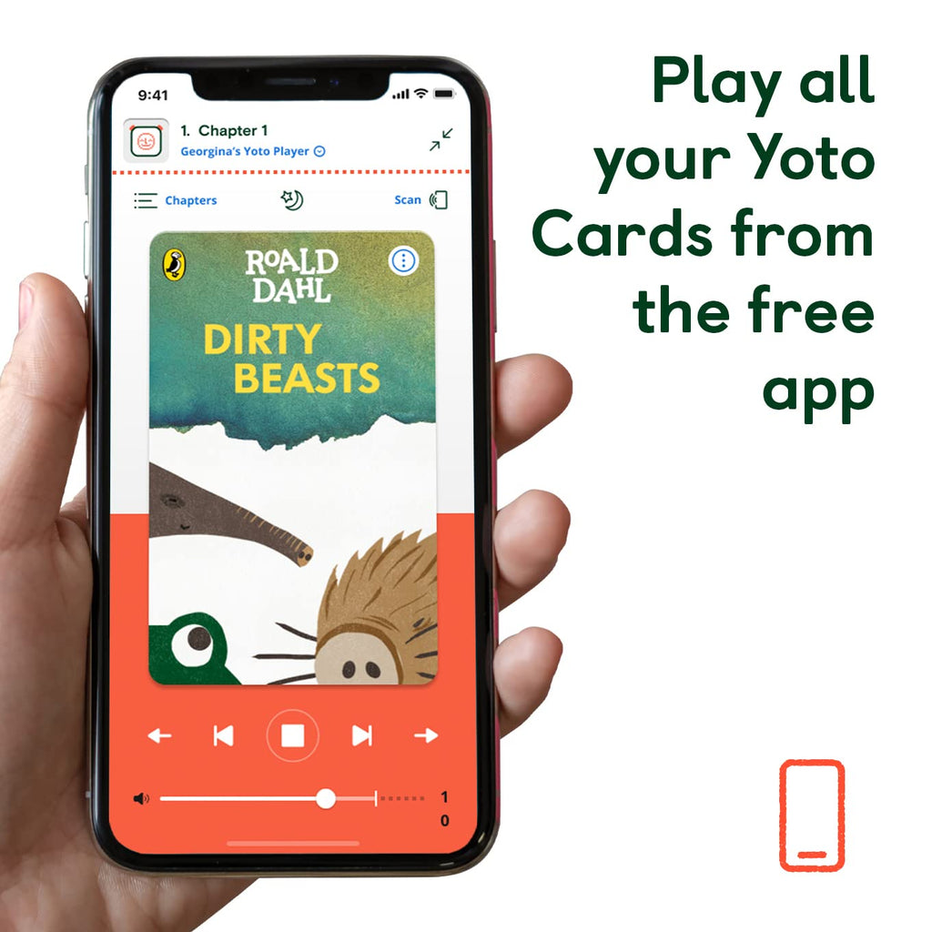 Yoto Make Your Own Cards – 5 Blank Audio Cards for Use with Player & Mini All-in-1 Audio Device, Record & Play Stories Music Radio Podcasts Birthday Messages & Fun Educational Learning Activities