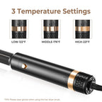 Yitrust 6 in 1 Hair Dryer Brush, Blow Dryer Brushies Ionic Hair Dryer, Oval Hot Air Brush, Hair Curler Straightener Magic Styler Autowrap Air Styler