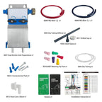 Dual Kitchen Sink Proportioner, Dish Detergent and Liquid Sanitizer Dispenser, Chemical Dispensing System, Precision Chemical Dilution, 8088