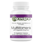 Vinco Inc - MultiWomen’s with Digestive Enzymes Daily Supplement | (90 Capsules) | Multivitamin for Women | Supports Energy, Hormone Balance, Immunity & Digestion | Gluten Free & Vegetarian