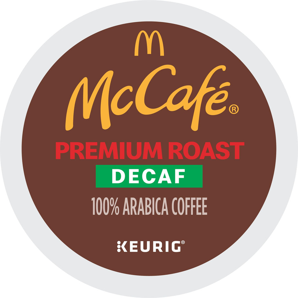 McCafe Keurig Single Serve K-Cup Pods, Premium Roast Decaf, 32 Count
