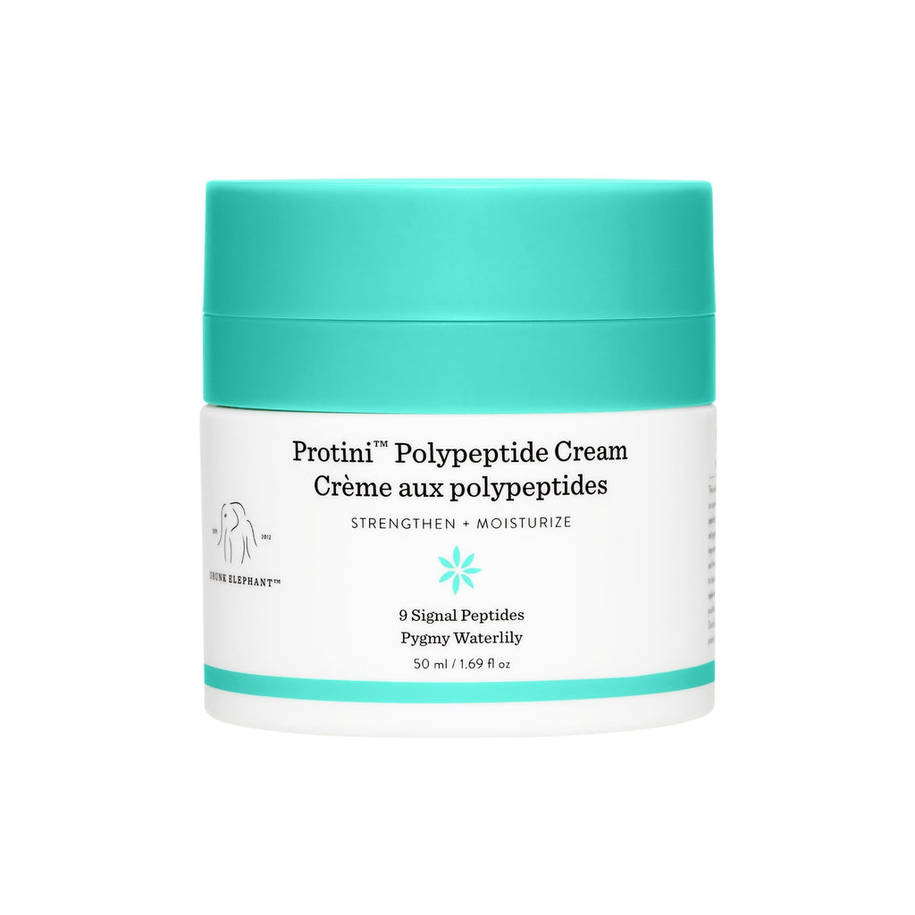 Drunk Elephant Protini Polypeptide Cream - 50 ml/1.69 fl oz - Firming Moisturizer - Clean Clinical Skincare - Cruelty-Free - Dermatologist-Tested - Free of Essential Oils, Silicones, and Fragrance