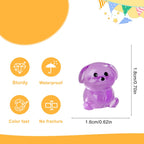 200 pcs Luminous Mini Resin Animals Many Styles Variety Tiny Animals Figures Miniature Little Small Animal Figurines Bulk for Micro Fairy Garden Landscape Accessories Hide Crafts Decor Aquarium
