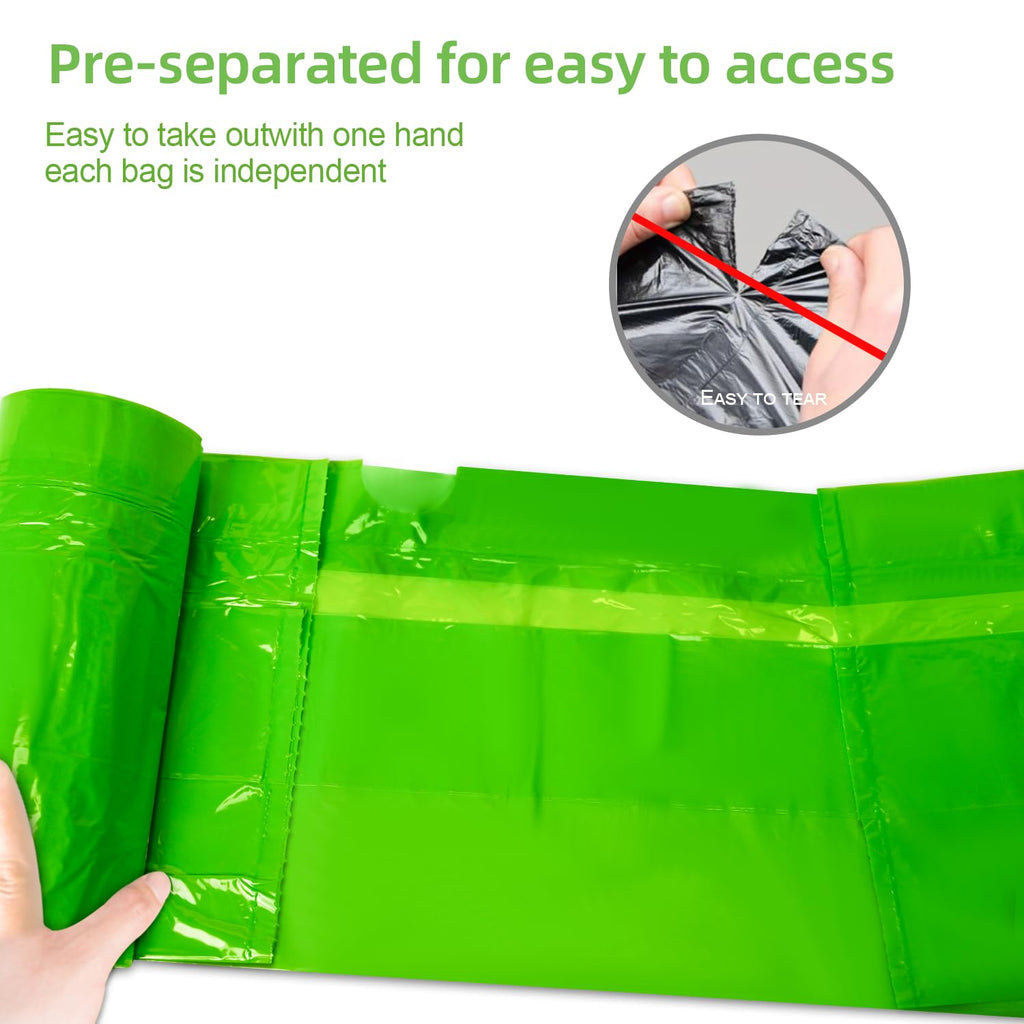 XUEPETT 120 Pack Commode Liners with 120 Super Absorbent Pads, Disposable Leakproof Bags for Bedside Commode, Universal Fit for Standard Toilet Chair Buckets
