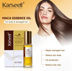 Karseell Hair Repair Set with Shampoo, Conditioner, and Maca Collagen Mask Plus Argan Oil for Dry Damaged Hair (52.39 fl oz), Multipack