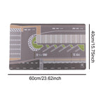 1:64 Model Building Background for Diecast Car Parking Lot Display, C