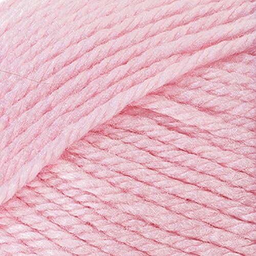 Red Heart Soft Baby Steps Baby Pink E746-9700 (3-Skeins - Same Dye Lot) Worsted Medium #4 Acrylic Yarn for Crocheting and Knitting with Project Bag