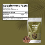 ORGANIC SPREE Kutki Herb 100gm (3.52oz) Picrorhiza Kurroa | Katuka Rohini | Pure and Natural - Pack of 2