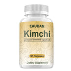 CAUDAN Kimchi Capsules, Kimchi Supplement, Probiotics & Enzymes Supports Gut & Digestive Health, Taste Well, Fermented Superfood for Antioxidant Support, 90 Vegan Capsules