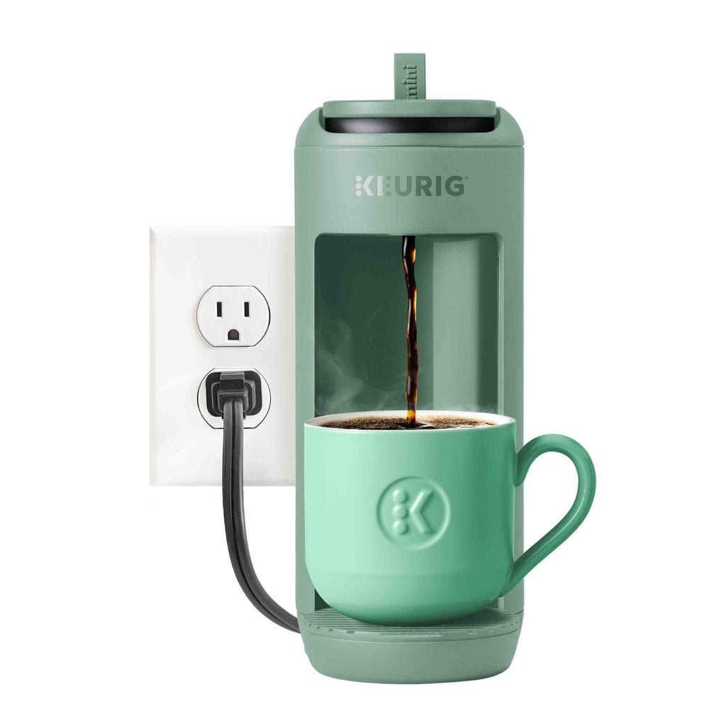 Keurig K-Mini Mate Single Serve K-Cup Pod Coffee Maker, Glamping Green