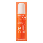 e.l.f. SKIN Bright Icon Vitamin C + E + Ferulic Serum, Brightening & Soothing Face Serum, Helps Even Skin Tone, Vegan & Cruelty-Free, 1 fl oz