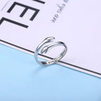 Yesteel Grandma Gifts Grandma Ring, I Love You Grandmother Hug Rings Grandma Jewelry Grandma Birthday Christmas New Best Great Grandma Mothers Day Gifts for Grandma